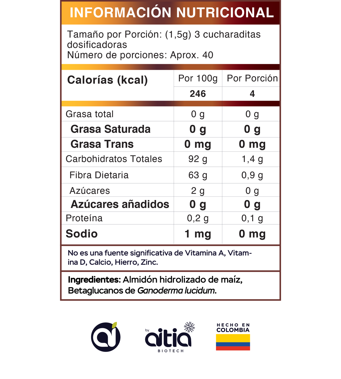 Betaglucanos de ganoderma