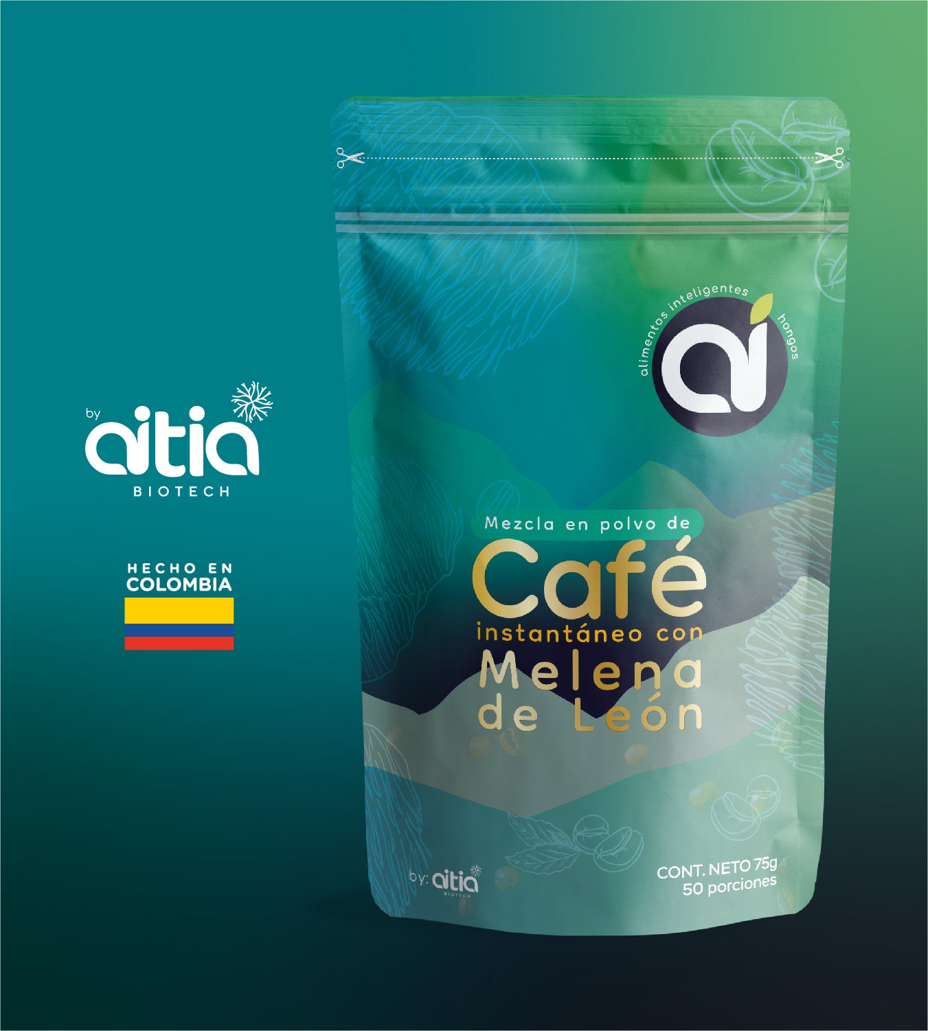 Café con Melena de Leon
