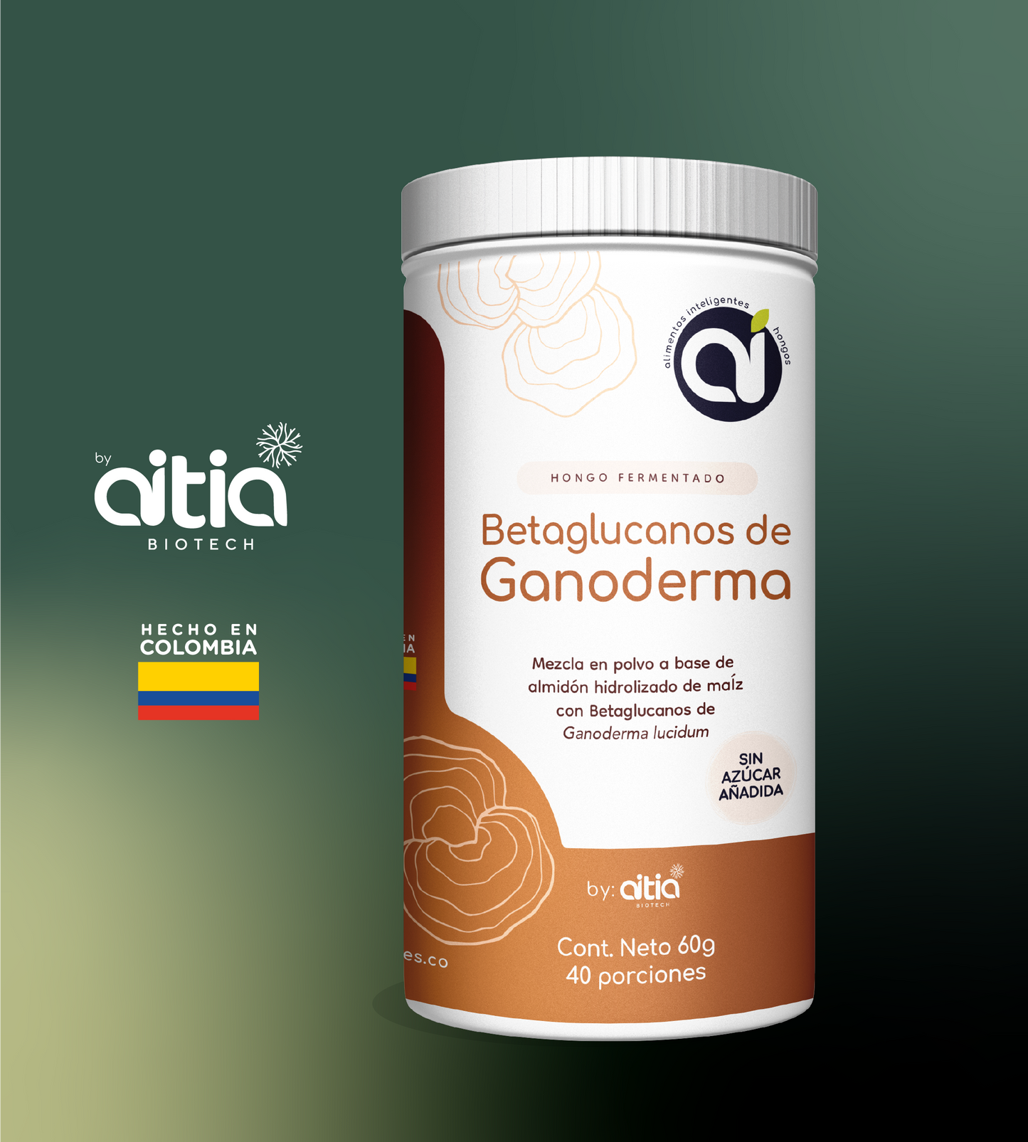 Betaglucanos de ganoderma