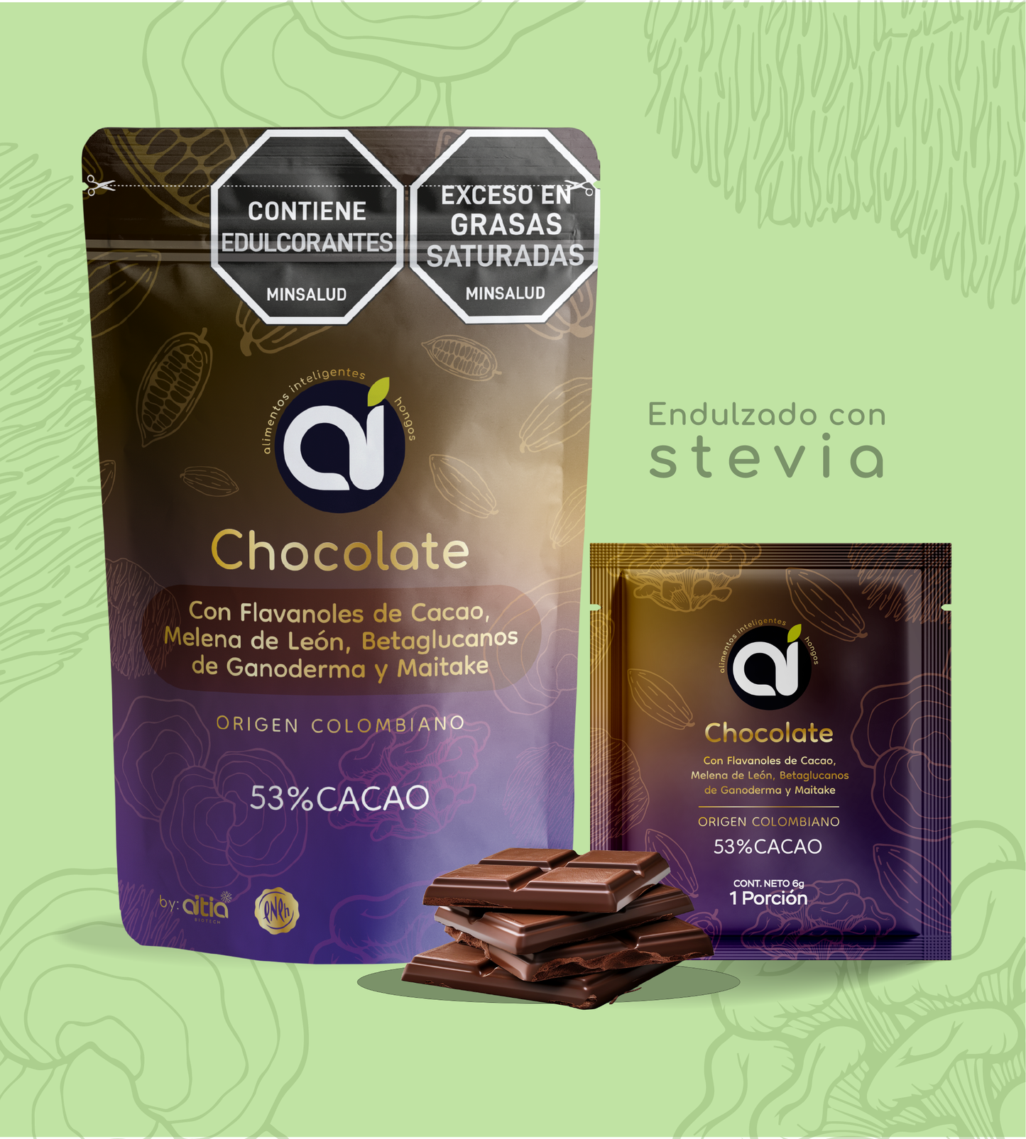 Chocolate con Flavanoles de cacao