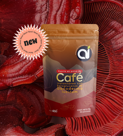 Café con ganoderma