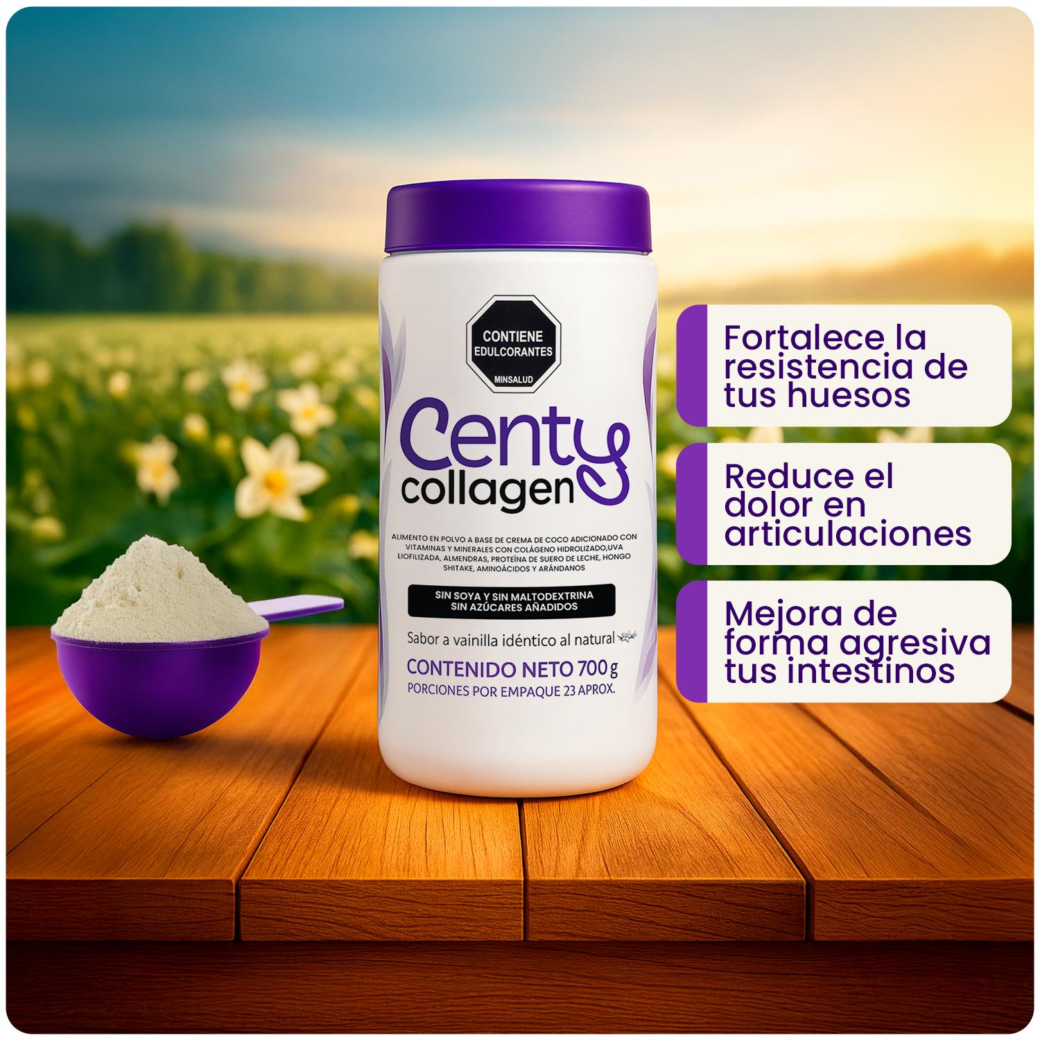 Colageno hidrolizado Centy x700g