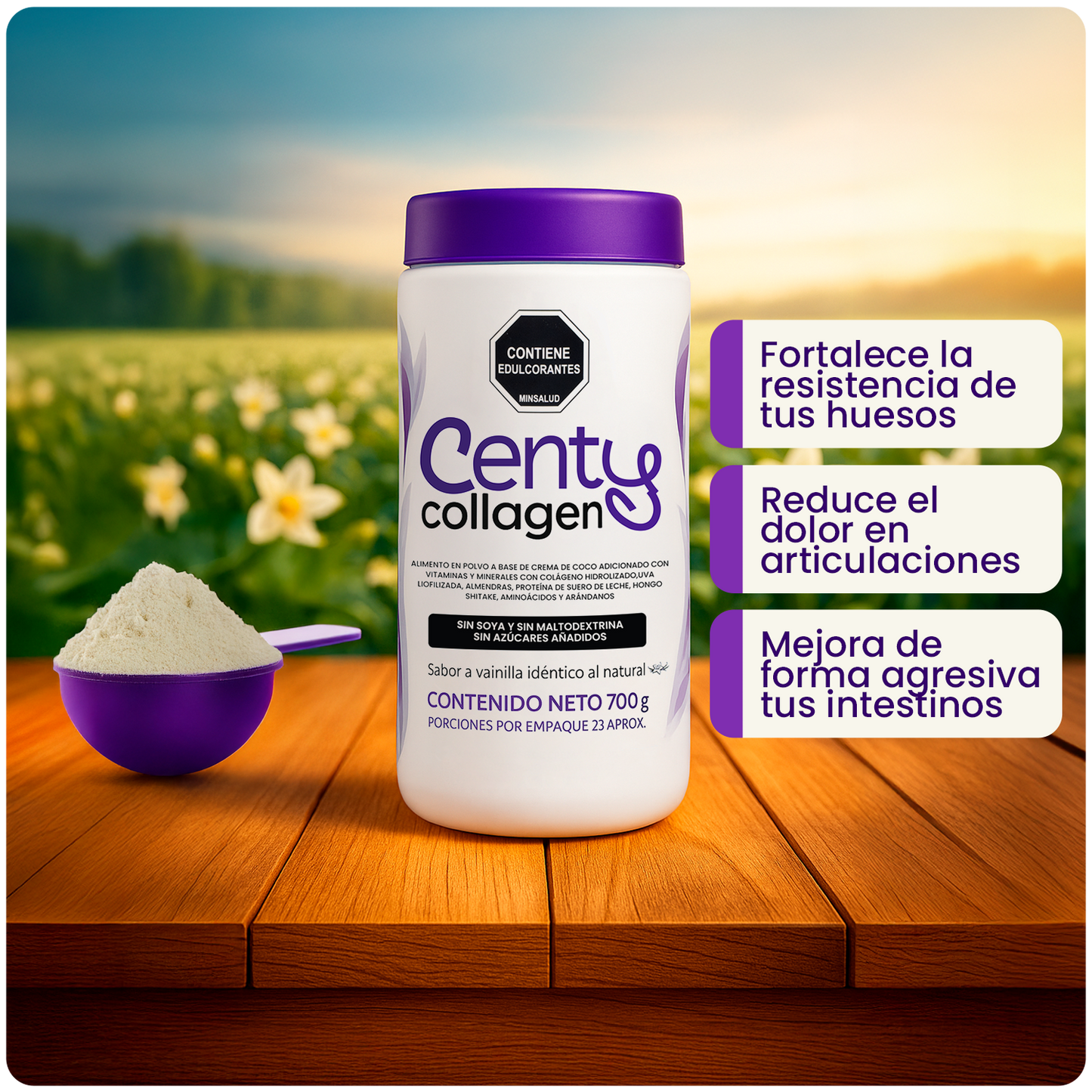 Colageno hidrolizado Centy x700g