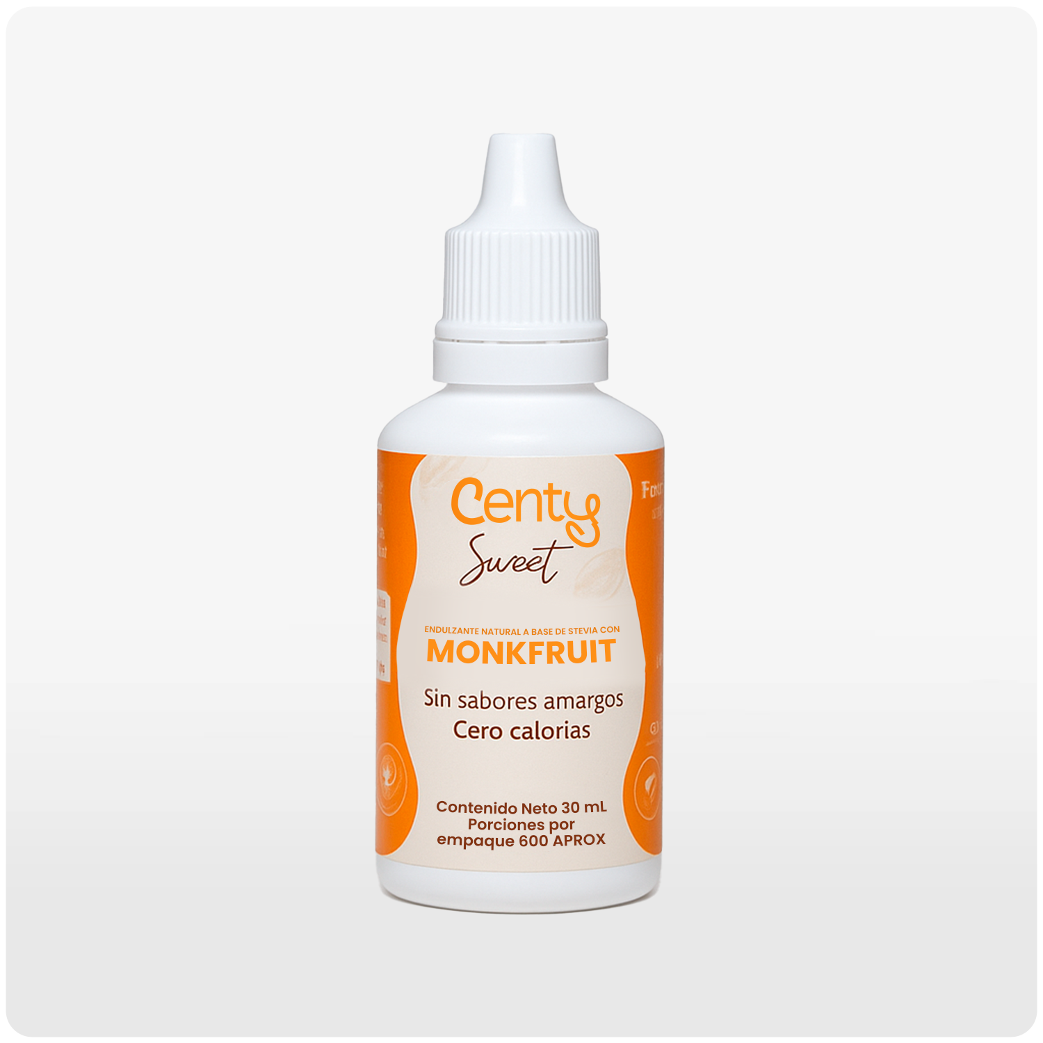 Endulzante Natural Monkfruit Centy x30 ml